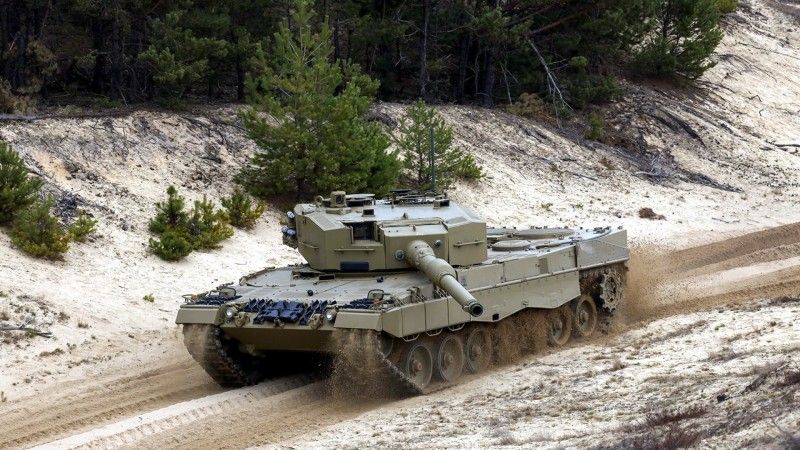 Słowacki Leopard 2A4.