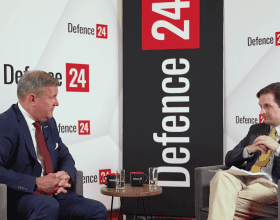 Rozmowa Defence24.pl z majorem Hugo Torstensenem (Soucy Defense) podczas Defence24 Days 2024.