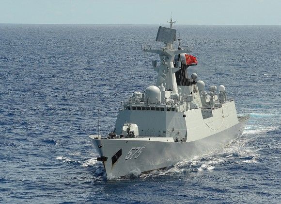 Chińska fregata typu 054A.