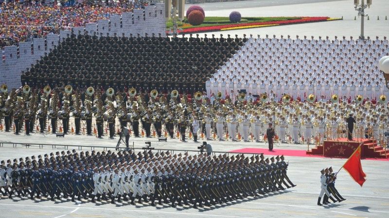 Defilada wojskowa Chińskiej Armii Ludowo-Wyzwoleńczej na okoliczność 70. rocznicy zwycięstwa nad japońskim okupantem, 2015 r.