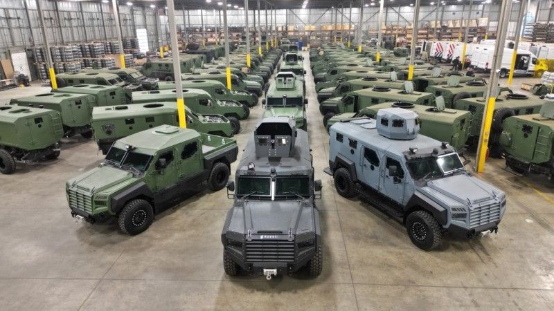 Pojazdy rodziny Senator od Roshel Smart Armored Vehicles.