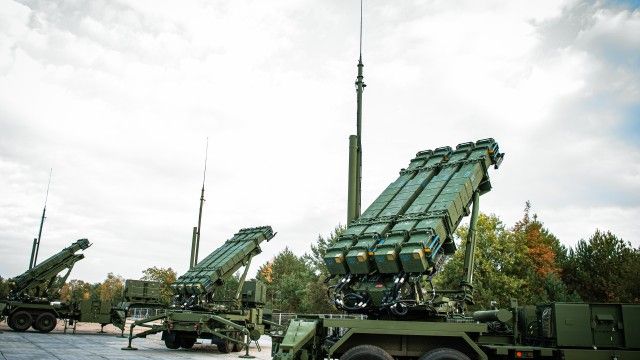 Wyrzutnie pocisków PAC-3 MSE.