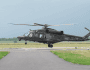 Śmigłowiec wielozadaniowy Leonardo AW149 startuje z lotniska w Świdniku.