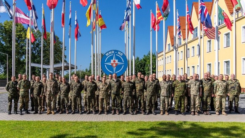 dowódcy wojsk lądowych NATO z regionu bałtyckiego podczas
10. Konferencji Dowódców Wielonarodowego Korpusu Północno-Wschodniego
