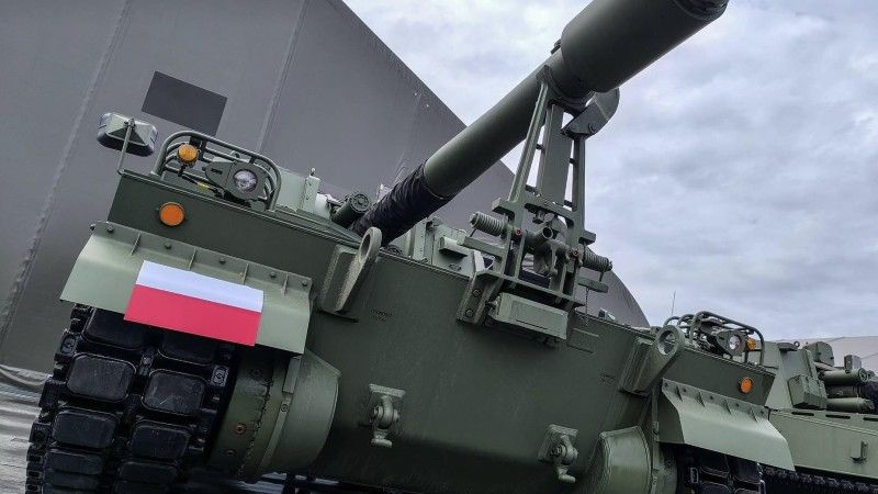 Polskie systemy artyleryjskie K9A1.