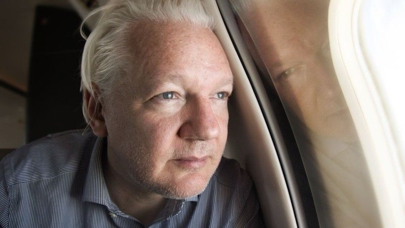 Julian Assange na wolności