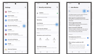 ustawienia prywatności Samsung Galaxy