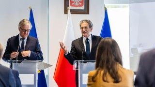 10 czerwca br. Pełnomocnik Ministra Spraw Zagranicznych do spraw Przeciwdziałania Dezinformacji Międzynarodowej Tomasz Chłoń brał udział w ceremonii otwarcia Ukraine Communications Group.