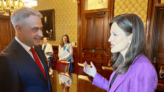 Krzysztof Gawkowski w Białym Domu rozmawiał m.in. z Anne Nauberger, zastępczynią doradcy ds. bezpieczeństwa narodowego Stanów Zjednoczonych