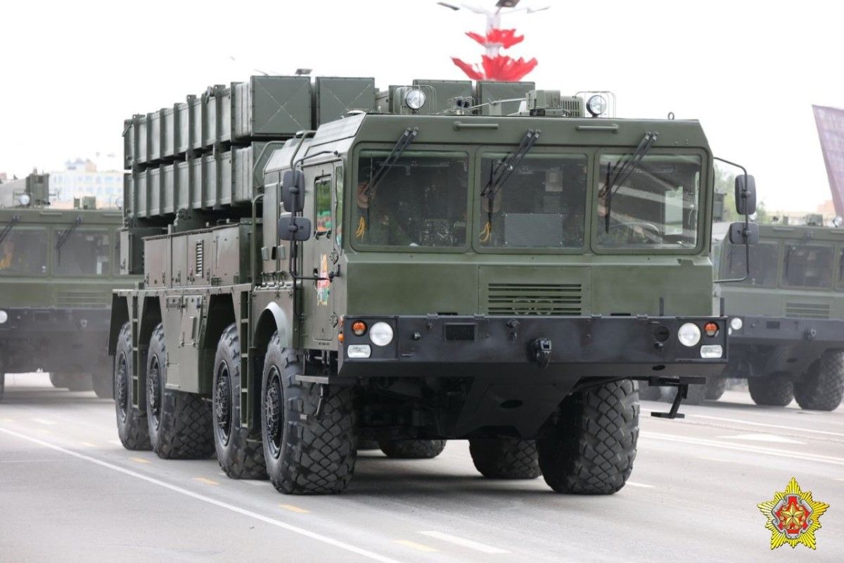 Białoruski Polonez trafiony dronem na Krymie?