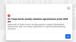 Facebook blokuje posty wydawców dotyczące protestu mediów