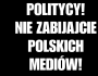 W czwartek trwa protest polskich mediów
