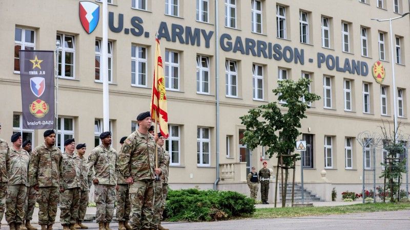 US Army Garrison Poland w tym roku po raz pierwszy zorganizował huczne obchody Dnia Niepodległości w Powidzu