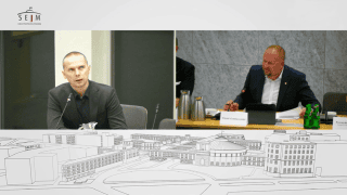 Biegły Krzysztof Dyki odpowiada na pytania polityków w komisji śledczej ds. Pegasusa