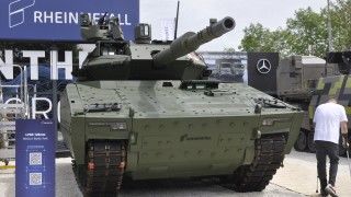 Niemiecki bojowy wóz piechoty KF41 Lynx z włoską wieżą HITFACT II.