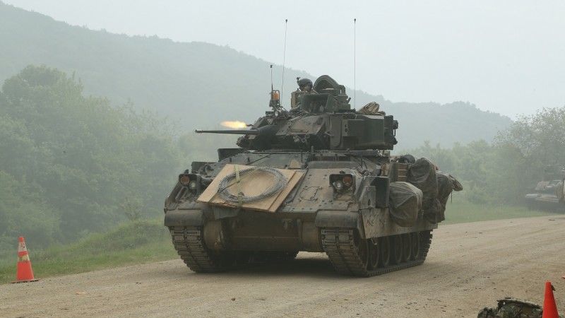 Bojowy wóz piechoty M2A2.