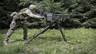 12,7mm wielkokalibrowy karabin maszynowy WKM-Bm.