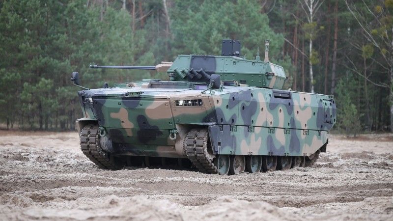 Production examples of the Borsuk IFV will be fitted with WHP35 hydropneumatic suspension modules designed and manufactured by PONAR Wadowice.