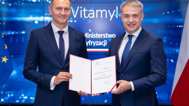 Nowym podsekretarzem stanu w Ministerstwie Cyfryzacji został  Rafał Rosiński.
