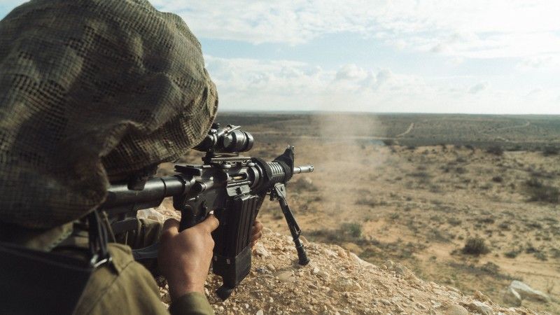 Ćwiczenia izraelskich spadochroniarzy (zdjęcie ilustracyjne)