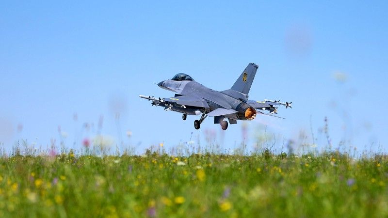 ukraina f-16 wojna inwazja rosja