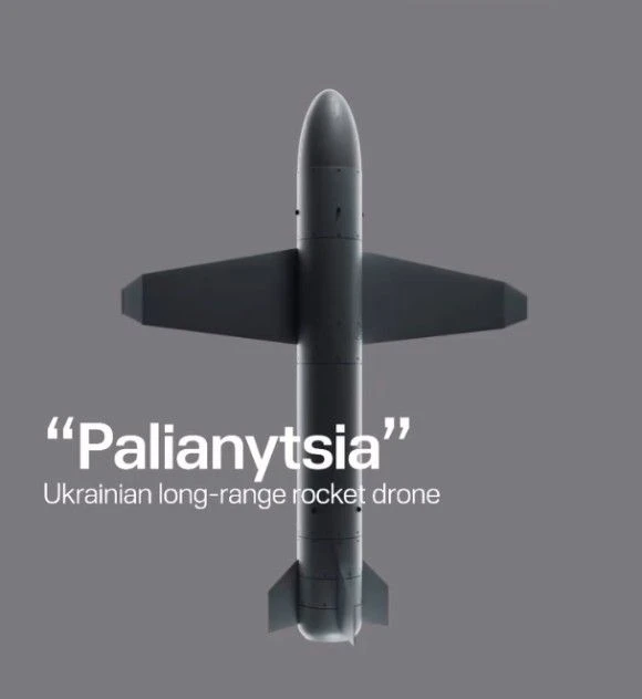 Nowy ukraiński dron Palianytsia