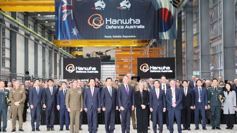 Hanwha Aerospace otwiera fabrykę w Australii