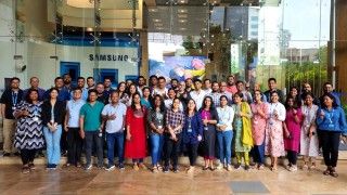 Załoga Samsung R&D Institute India-Bangalore, która współpracowała przy Galaxy AI