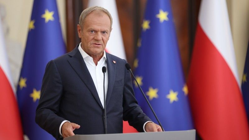 Premier Donald Tusk na konferencji prasowej 28.08.2024