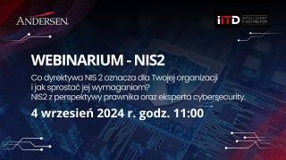 Serdecznie zapraszamy do udziału w bezpłatnym webinarium pod patronatem CyberDefence24, które odbędzie się 4 września 2024 r. o godzinie 11:00.