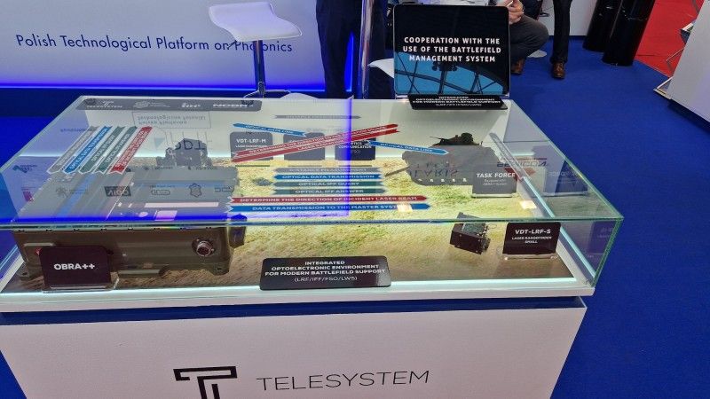 System laserowej łączności i ostrzegania