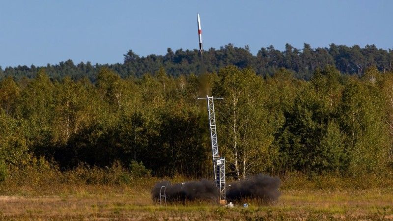 Start rakiety Twardowsky. Wrzesień 2023 r.