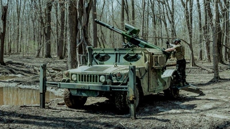 Haubica samobieżne Hakweye kal. 105 mm w działaniach na Ukrainie.