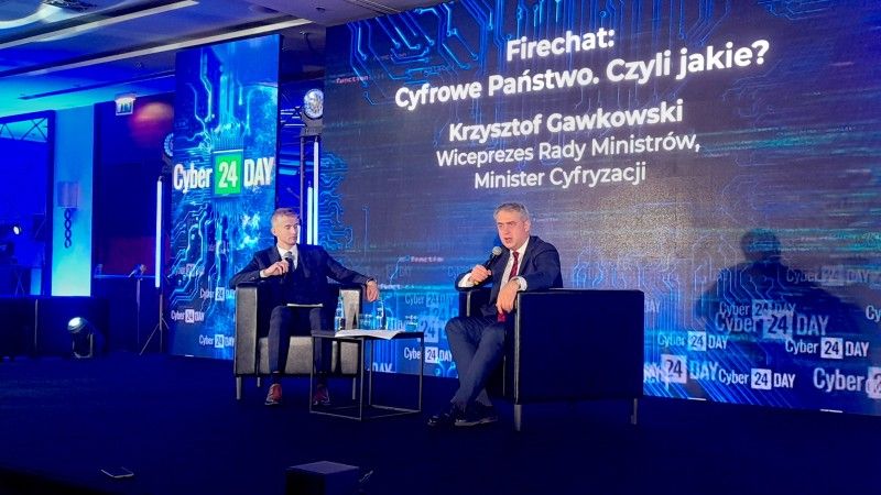 W ramach Cyber24 Day odbył się firechat z wicepremierem i ministrem cyfryzacji Krzysztofem Gawkowskim. O czym rozmawiano?