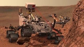 łazik, Curiosity, Mars, NASA, robot, nauka, Stany Zjednoczone, USA