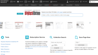 Organizacja Internet Archive prowadzi Wayback Machine, która została zhakowana