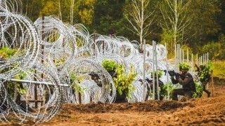 Exercises for testing the elements of the "Eastern Shield" took place at the Orzysz training ground.