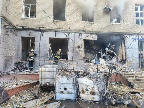 ukraina atak rosji szpital wojna