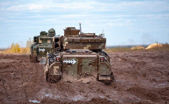 wojsko wojna ukraina Bradley