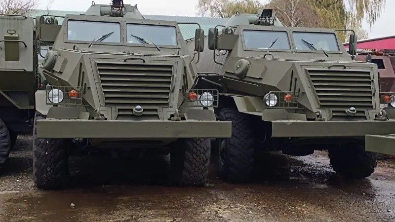 Pojazdy opancerzone Czekan w odmianie transportera piechoty