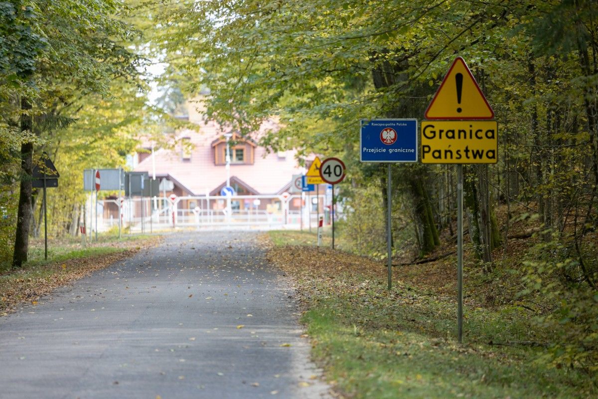 Rosyjski dron rozbił się w pobliżu przejścia Dorohusk–Jahodyn.