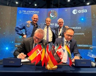 Telespazio, Leonardo, Włochy, ESA, Europa, Księżyc, satelity, komunikacja, nawigacja