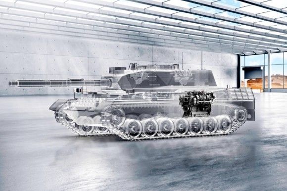 MTU 8V199 Rolls-Royce Leopard 1