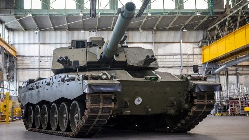 Brytyjski czołg podstawowy Challenger 3.