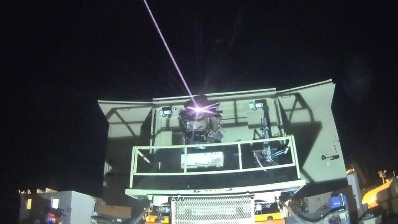 Laserowy system rażenia Iron Beam