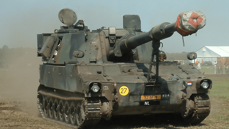 Holenderska M109A2.