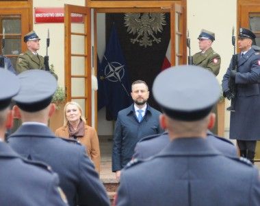 Ministrowie obrony Czech Jana Černochová i Polski Władysław Kosiniak-Kamysz