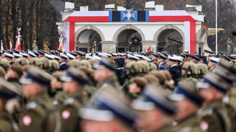 Obchody Narodowego Święta Niepodległości przed Grobem Nieznanego Żołnierza