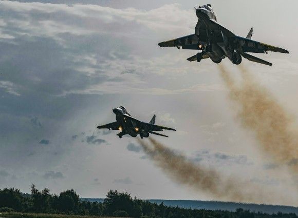 ukraina wojna wojsko inwazja rosji MiG-29