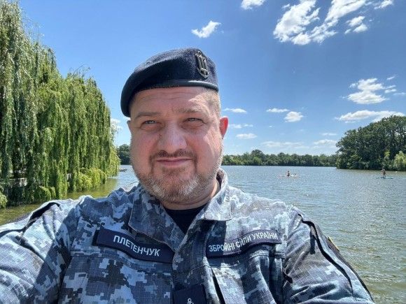 Dmytro Pletenchuk, rzecznik sił morskich Ukrainy, Siły Morskie Ukrainy